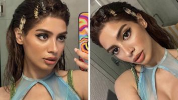 Khushi Kapoor drops sizzling pictures in mesh top we can’t get enough of her on-point makeup game