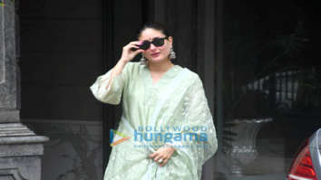 Photos: Kareena Kapoor Khan, Aadar Jain, Armaan Jain and others snapped outside Randhir Kapoor’s house in Bandra
