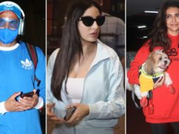 Ranveer Singh, Nora Fatehi and Karishma Tanna snapped at airport arrived