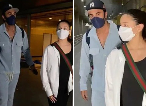 Parents-to-be Alia Bhatt and Ranbir Kapoor return from their babymoon in Italy, gets snapped at the airport 