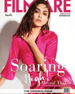 Mrunal Thakur on the cover of Filmfare, Sept 2022