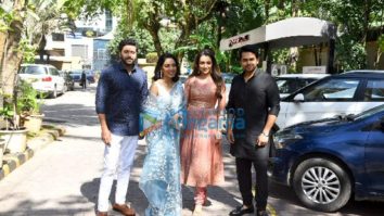 Photos: Cast of Ponniyin Selvan Part-1 snapped promoting the film at JW Marriot in Juhu