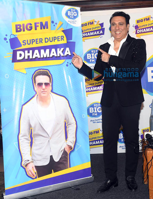Photos Govinda graces 92.7 Big FM’s latest campaign Big FM Super Duper Dhamaka (5)