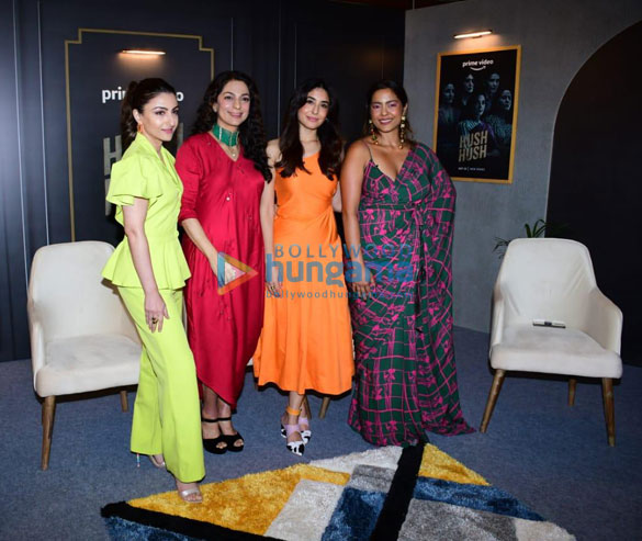 Photos: Juhi Chawla, Soha Ali Khan and others snapped at Hush Hush promotions | Parties & Events – Bollywood Hungama