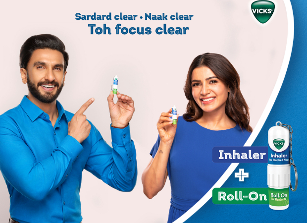 Ranveer Singh and Samantha Ruth Prabhu feature in a new campaign for Vicks 