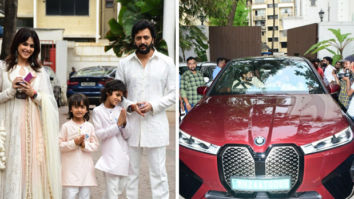 Riteish Deshmukh, Genelia D’Souza buy BMW electric car worth whopping Rs. 1.40 crore on Ganesh Chaturthi, see photos   