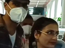Vicky Kaushal snapped along with Fatima Sana Shaikh at the airport