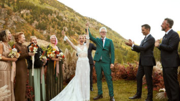 Director James Gunn marries actress girlfriend Jennifer Holland in Colorado; see photos
