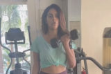 Mallika Sherawat hits the gym to burn of those calories