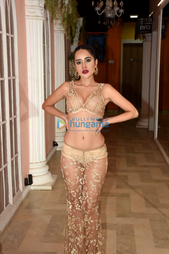 Photos: Uorfi Javed snapped promoting her upcoming song at Mad Studios